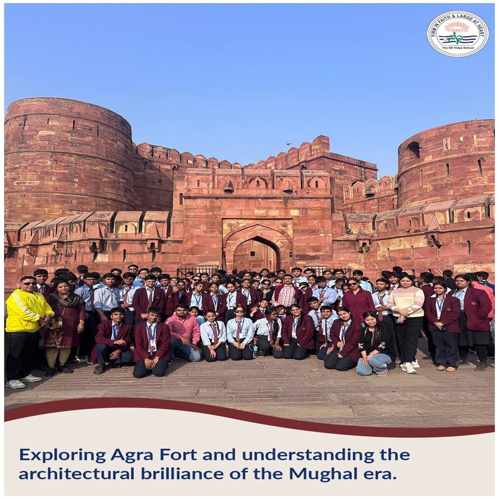 A day that blended history, learning, and pure excitement at Taj Mehal – India’s rich heritage