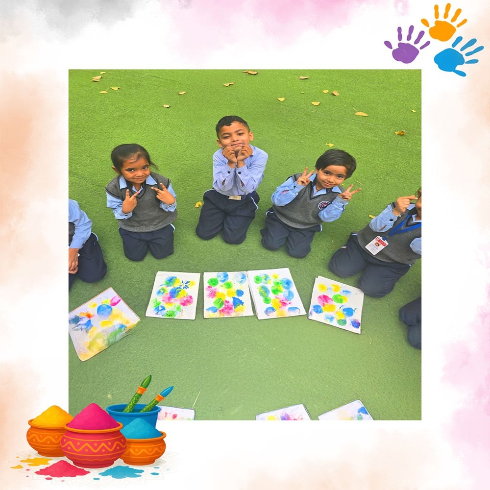 Colours, laughter, and lots of happy faces on Holi🌸